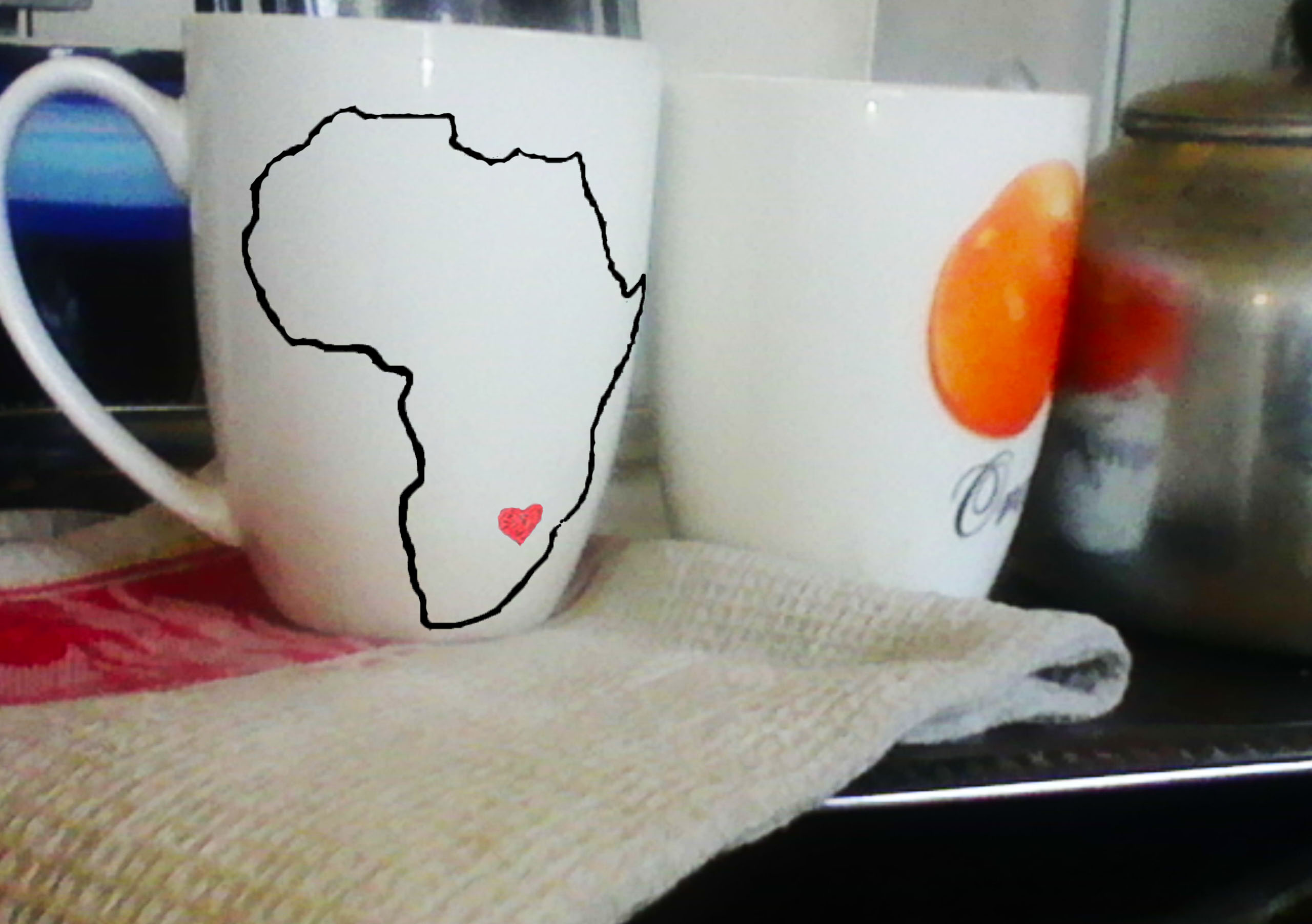 Of coffee over power walks and plastic money