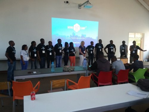 WordCamp Harare Speakers, volunteers organisers The TEAM