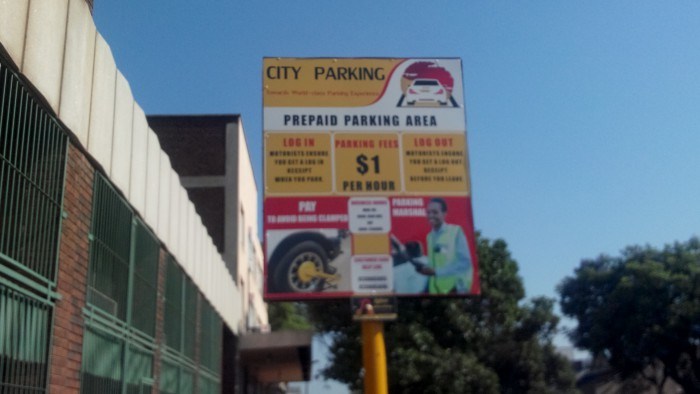harare parking