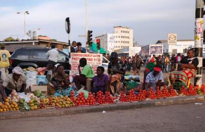 vendors harare cbd