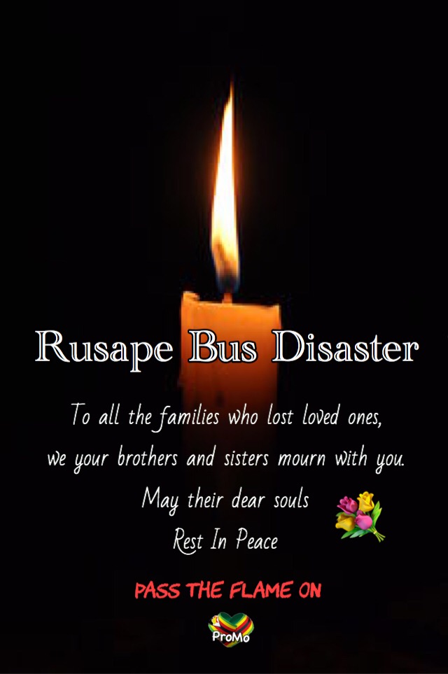 Rusape bus disaster pass the flame on