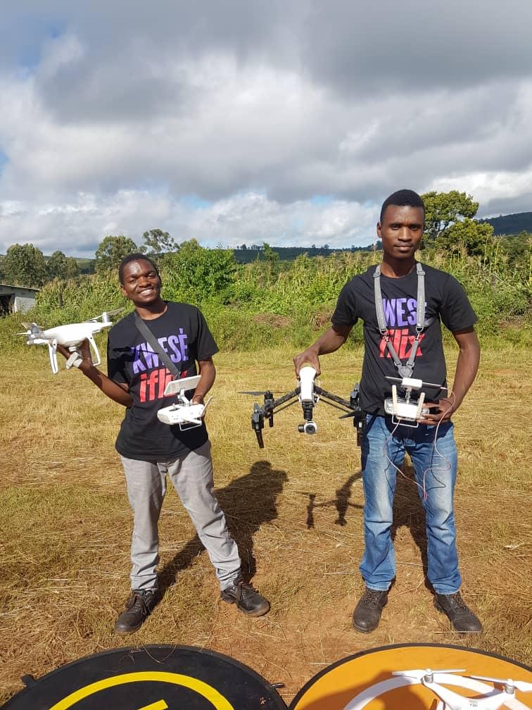 cumii drone rescuing survivors of cyclone idai