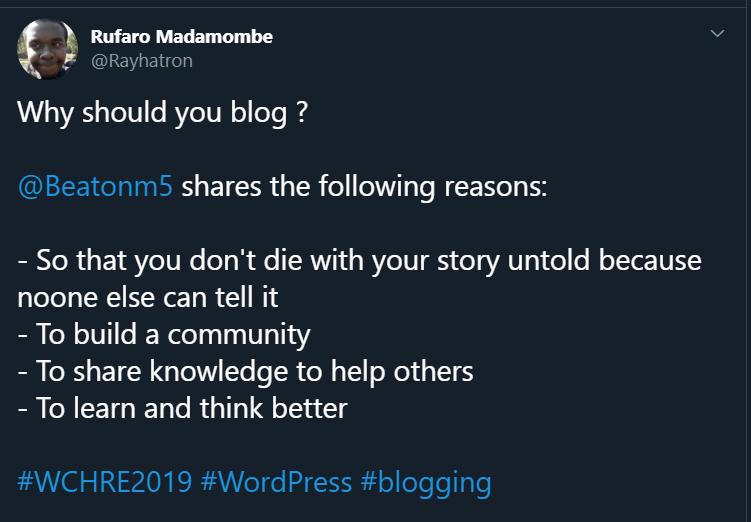 Why Should You Blog