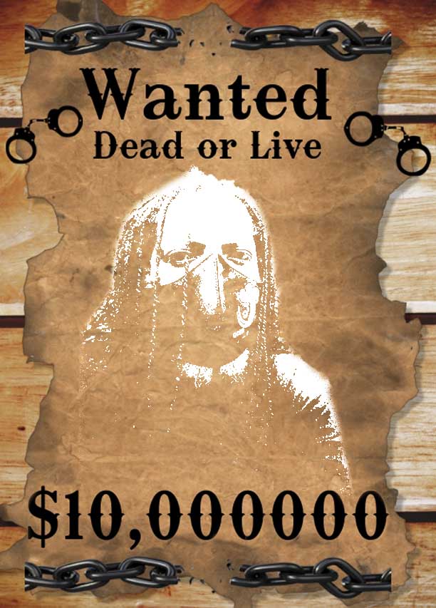 wanted dead or alive B the blogger