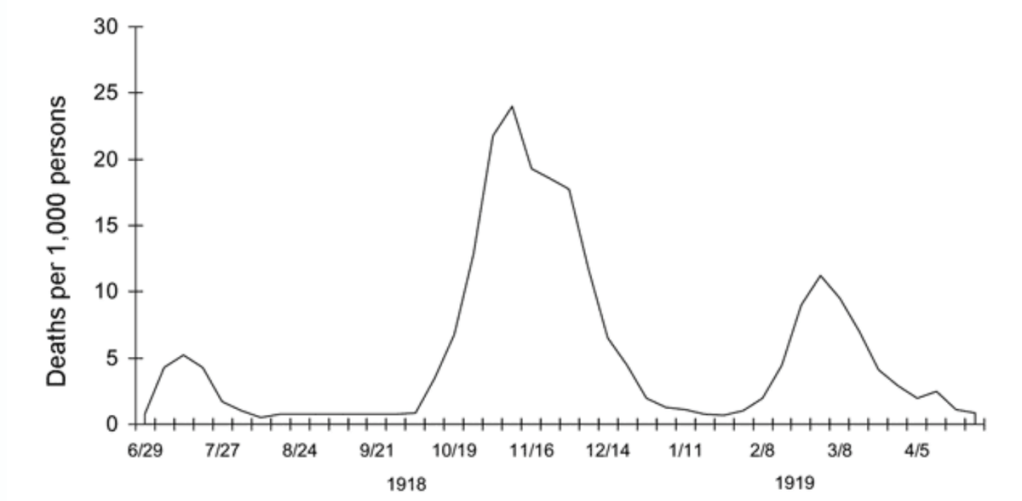 UK Spanish Flu Mortality