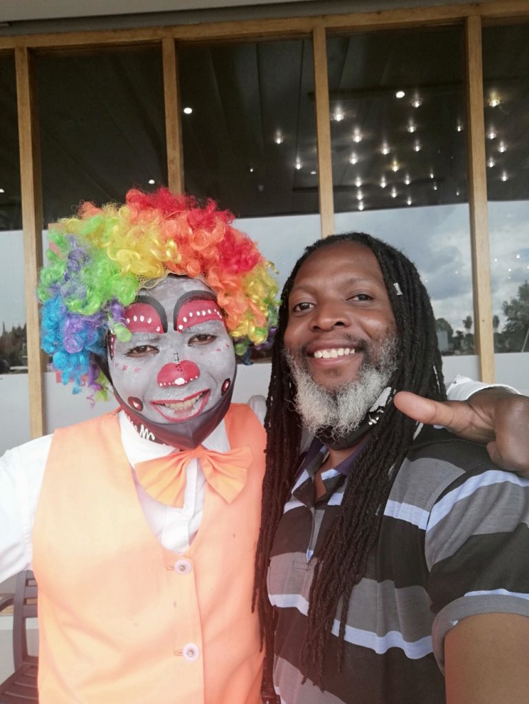 Rasta and clown