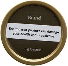 Sample warning on Snus Brand:
This tobacco product can damge your health and is addictive