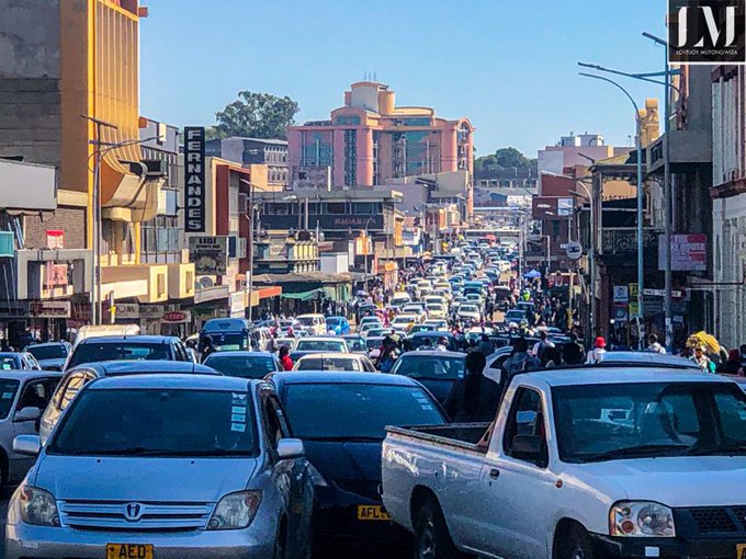 Harare Morning Traffic Zimabbwe