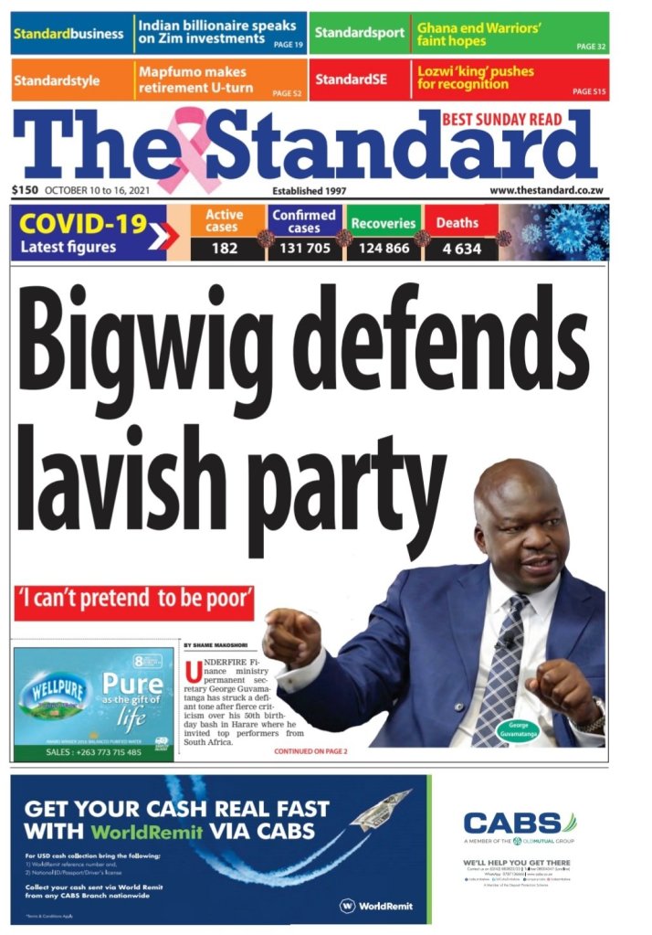 Bigwig defends lavish party