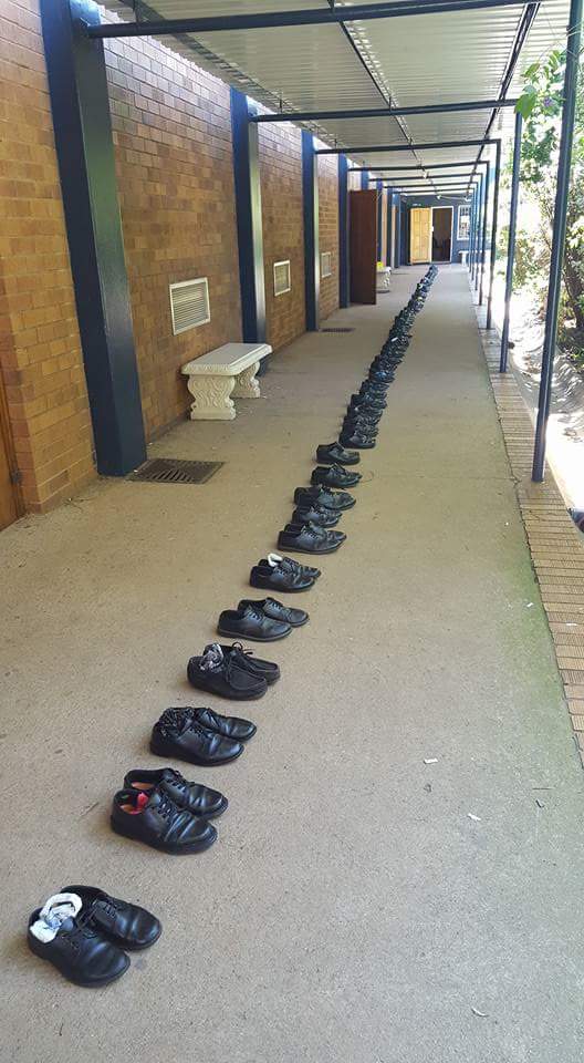 Randfontein High School shoes 