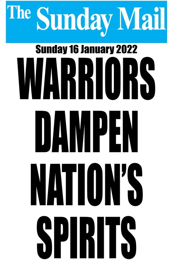 warriors Dampen Nation's Spirit