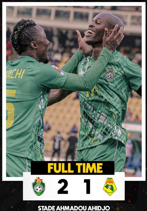 Warriors Win 2 1 at Afcon