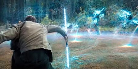 Light saber and the force in The Adam Project