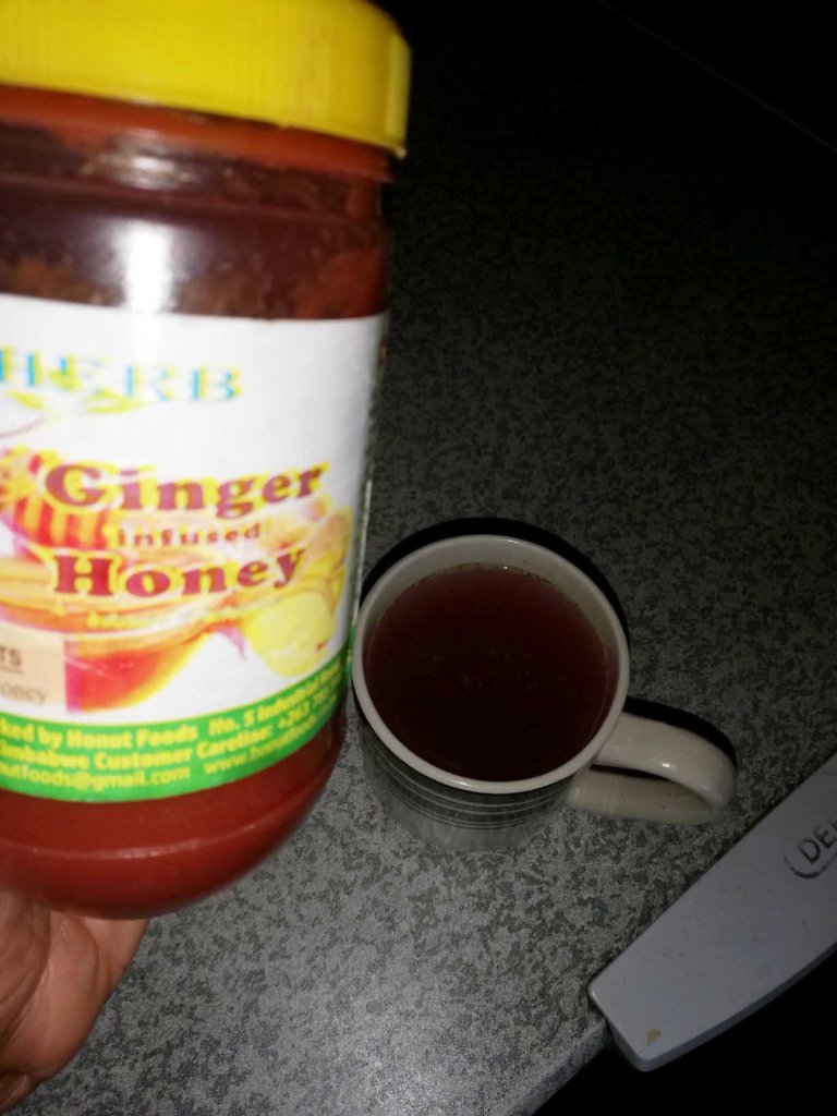 Ginger infused Honey in Tea