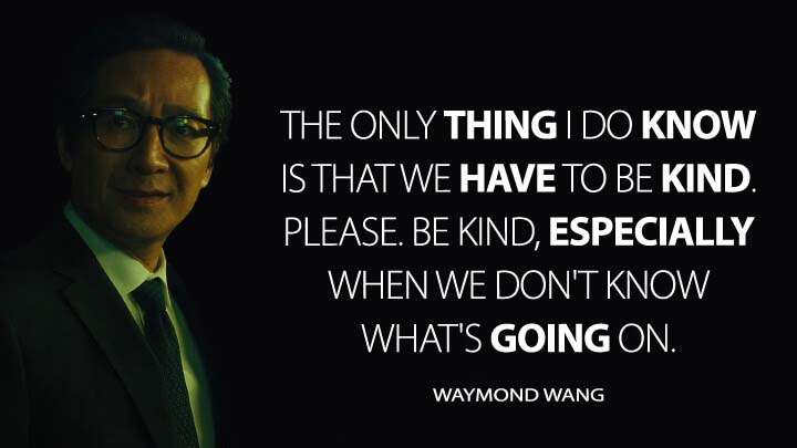 The only thing I do know is that we have to be kind. Please be kind, especially when we dont know what's going on