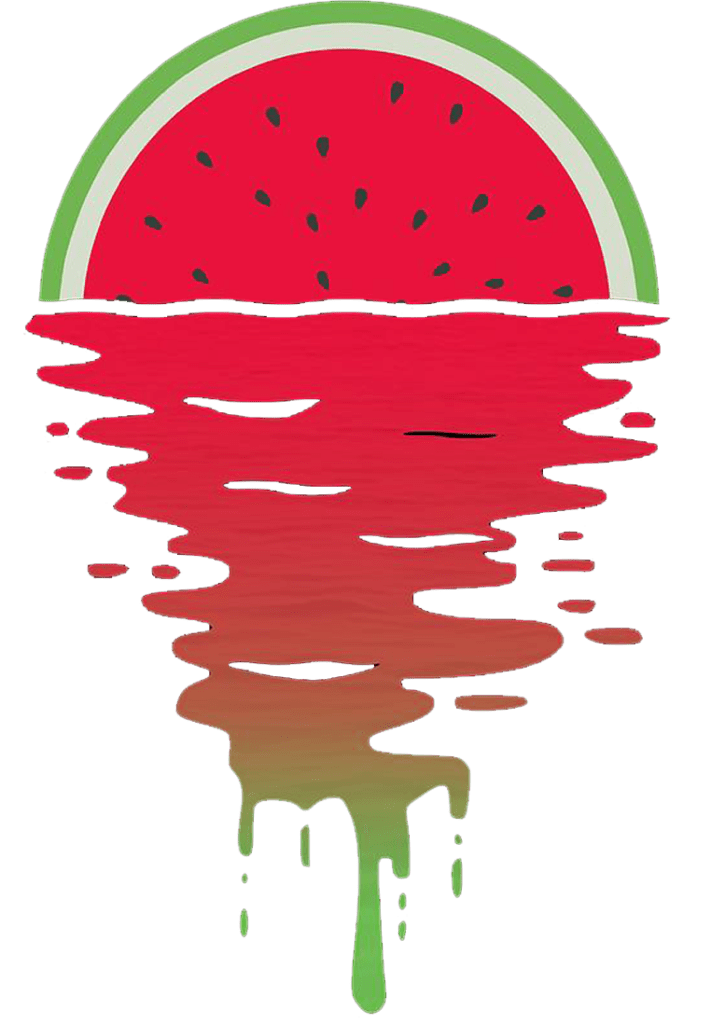 sunset the colour of waterlmelons