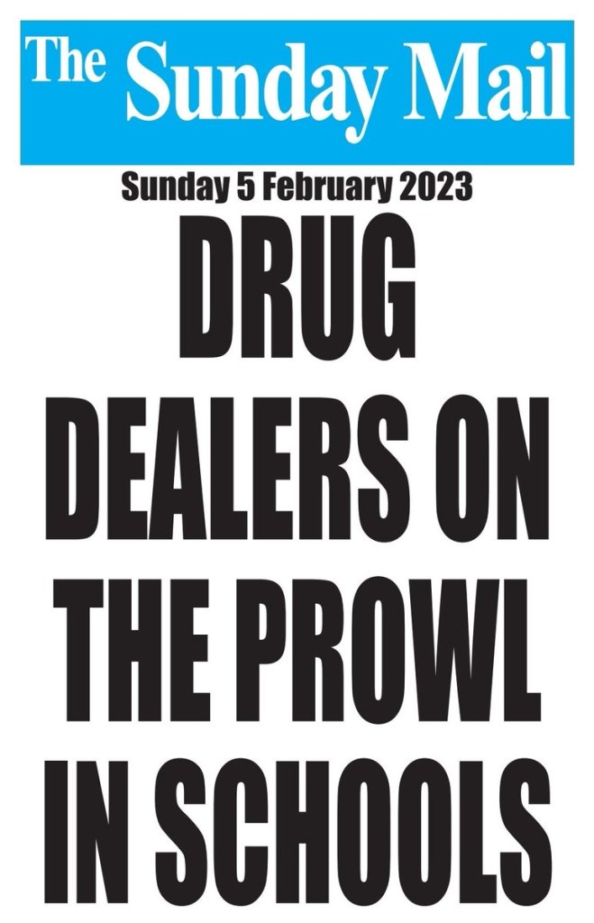 Drug Dealers on the prowl in schools
