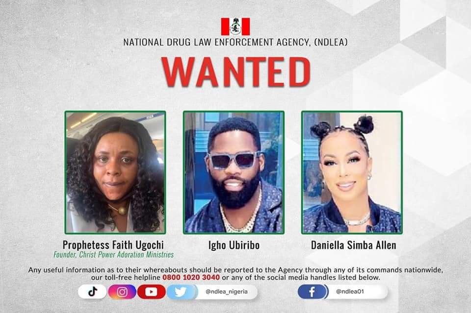 wanted
Igho ubiribo and Daniealla SImba Allen

