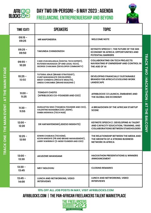 Afriblocks Freelancers Summit