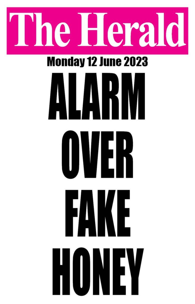 Alarm over fake honey