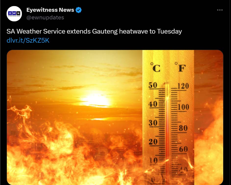 SA weather service extends heatwave to Tuesday