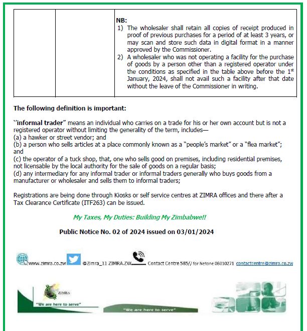 ZIMRA measures to protect value chain integrity 