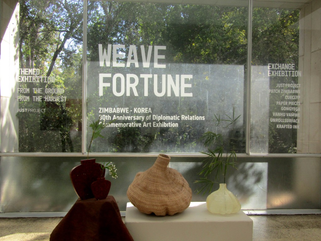 Weave Fortune 
Zimbabwe Korea exchange exhibition