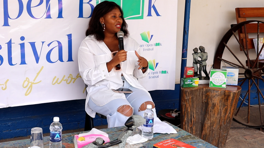 Margaret Chideme Harare Open Book festival