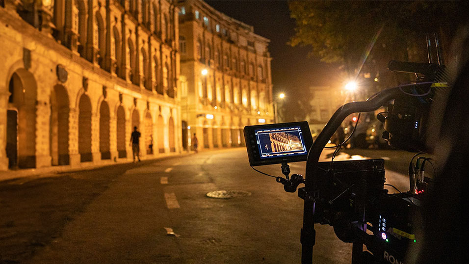 Black Doves filming set London