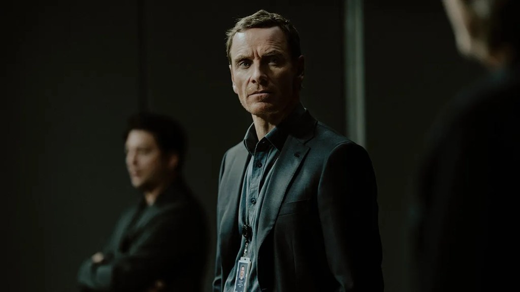 Michael Fassbender as Martian in The Agency
