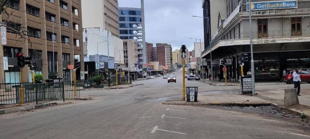 Harare CBD on 31 March