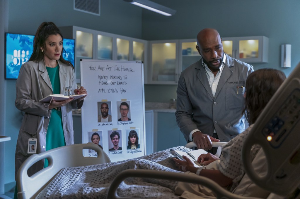 Patient being treated at Holmes clinic