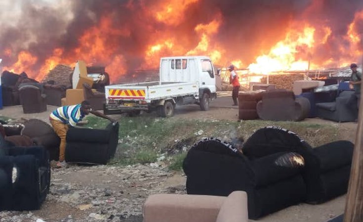 Fire at Glen View 8 Complex