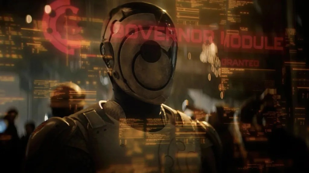 Murderbot hacking Governor Module