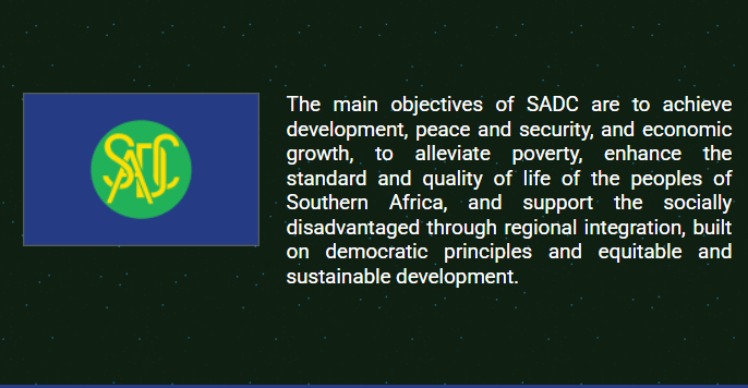 SADC main objectives