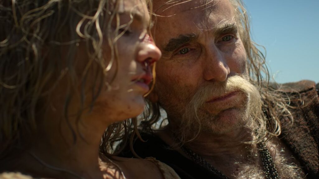 Leo Bonhart and Ciri in The Rats A Witcher Tale