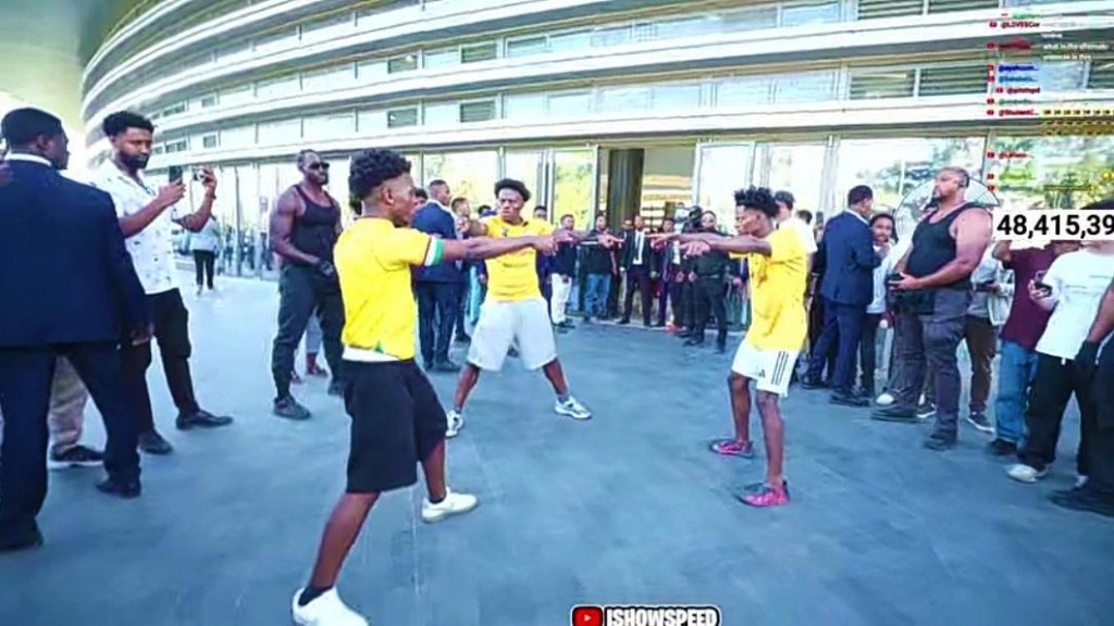 IshowSpeed recreating Spiderman No Way Home meme in Ethiopia with Zimbabwe Speed Mudiwa Superstar Jani