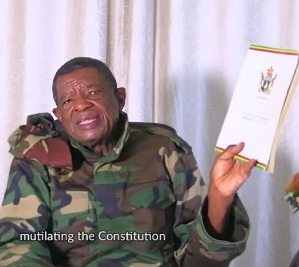 Mutliating the constitution Blessed Geza