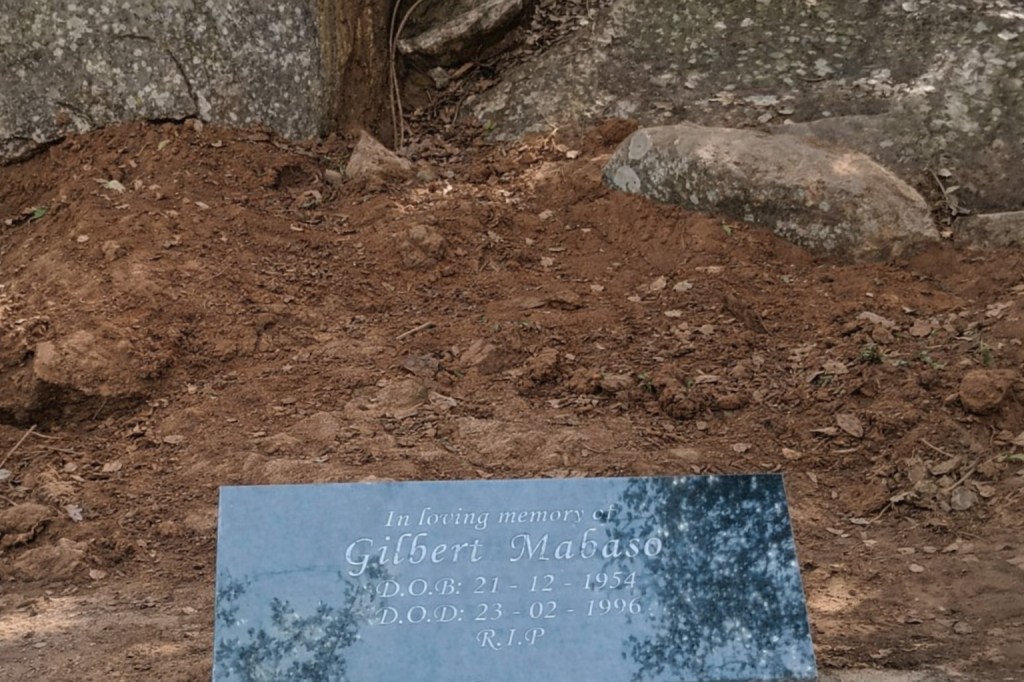 in loving memory of Gilbert Mabaso